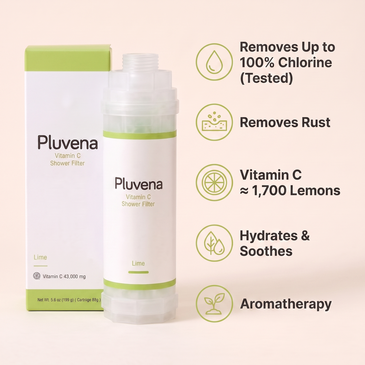 Vitamin C Shower Filter Cartridge